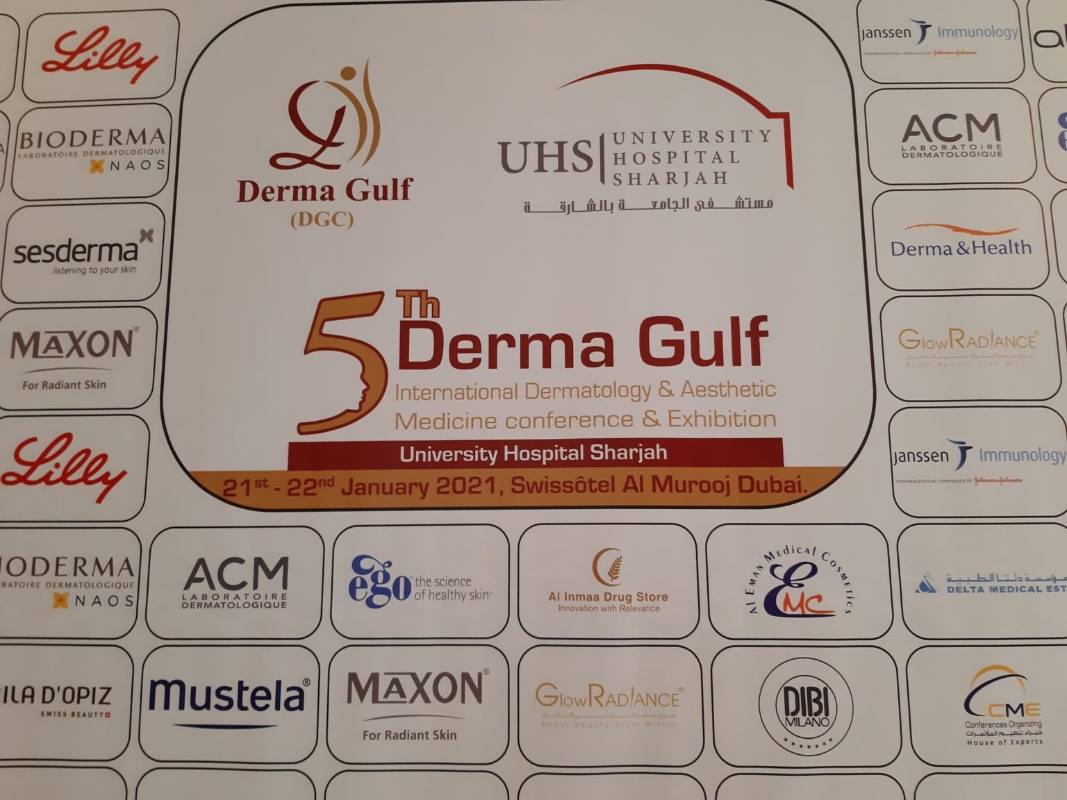 DERMA GULF 5TH INTERNATIONAL DERMATOLOGY & AESTHETIC MEDICINE CONFERENCE AND EXHIBITION